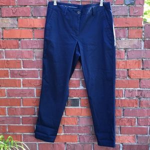 Talbots Navy Girlfriend Chino Women’s Slacks Sz 6